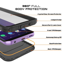 Load image into Gallery viewer, Galaxy S9 Plus Waterproof Case, Punkcase [KickStud Series] Armor Cover [BLACK]
