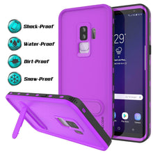Load image into Gallery viewer, Galaxy S9 Plus Waterproof Case, Punkcase [KickStud Series] Armor Cover [PURPLE]
