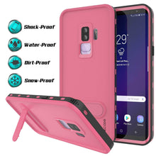 Load image into Gallery viewer, Galaxy S9 Plus Waterproof Case, Punkcase [KickStud Series] Armor Cover [PINK]
