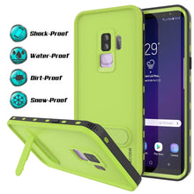 Load image into Gallery viewer, Galaxy S9 Plus Waterproof Case, Punkcase [KickStud Series] Armor Cover [LIGHT GREEN]
