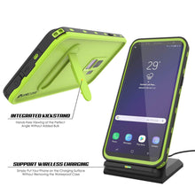 Load image into Gallery viewer, Galaxy S9 Plus Waterproof Case, Punkcase [KickStud Series] Armor Cover [LIGHT GREEN]
