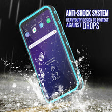 Load image into Gallery viewer, Galaxy S9 Plus Waterproof Case, Punkcase [KickStud Series] Armor Cover [TEAL]
