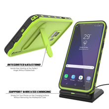 Load image into Gallery viewer, Galaxy S9 Waterproof Case, Punkcase [KickStud Series] Armor Cover [LIGHT GREEN]
