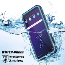 Load image into Gallery viewer, Galaxy S9 Waterproof Case, Punkcase [KickStud Series] Armor Cover [LIGHT BLUE]
