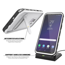 Load image into Gallery viewer, Galaxy S9 Waterproof Case, Punkcase [KickStud Series] Armor Cover [WHITE]
