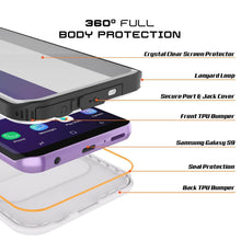 Load image into Gallery viewer, Galaxy S9 Waterproof Case, Punkcase [KickStud Series] Armor Cover [WHITE]
