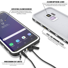 Load image into Gallery viewer, Galaxy S9 Waterproof Case, Punkcase [KickStud Series] Armor Cover [WHITE]
