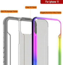 Load image into Gallery viewer, Punkcase iPhone 12 Ravenger Case Protective Military Grade Multilayer Cover [Rainbow]
