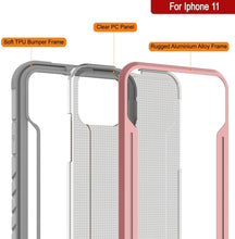 Load image into Gallery viewer, Punkcase iPhone 12 Ravenger Case Protective Military Grade Multilayer Cover [Rose-Gold]
