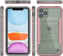 Load image into Gallery viewer, Punkcase iPhone 12 Pro Ravenger Case Protective Military Grade Multilayer Cover [Rose-Gold]
