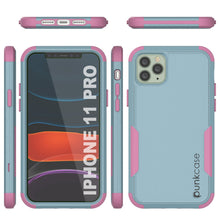 Load image into Gallery viewer, Punkcase for iPhone 11 Pro Belt Clip Multilayer Holster Case [Patron Series] [Mint-Pink]
