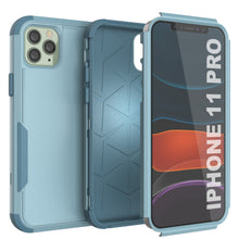 Load image into Gallery viewer, Punkcase for iPhone 11 Pro Belt Clip Multilayer Holster Case [Patron Series] [Mint]
