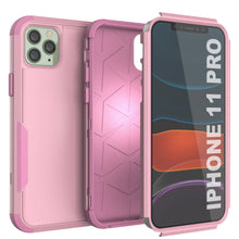 Load image into Gallery viewer, Punkcase for iPhone 11 Pro Belt Clip Multilayer Holster Case [Patron Series] [Pink]
