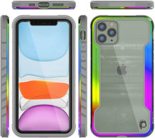 Load image into Gallery viewer, Punkcase iPhone 12 Pro Max Ravenger Case Protective Military Grade Multilayer Cover [Rainbow]

