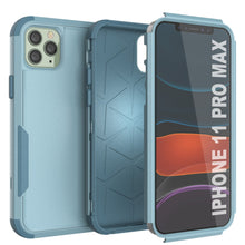 Load image into Gallery viewer, Punkcase for iPhone 11 Pro Max Belt Clip Multilayer Holster Case [Patron Series] [Mint]
