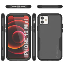 Load image into Gallery viewer, Punkcase for iPhone 12 Mini Belt Clip Multilayer Holster Case [Patron Series] [Black]
