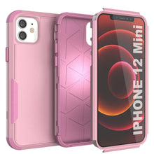 Load image into Gallery viewer, Punkcase for iPhone 12 Mini Belt Clip Multilayer Holster Case [Patron Series] [Pink]
