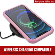 Load image into Gallery viewer, Punkcase for iPhone 12 Pro Max Belt Clip Multilayer Holster Case [Patron Series] [Pink]
