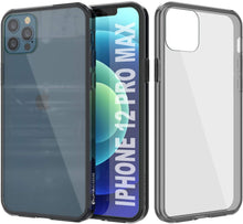 Load image into Gallery viewer, iPhone 13 Pro Max Case Punkcase® LUCID 2.0 Crystal Black Series w/ PUNK SHIELD Screen Protector | Ultra Fit
