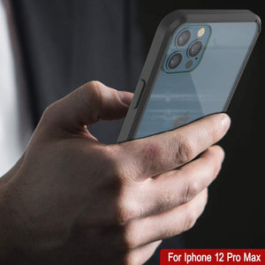 iPhone 12 Pro Max Case Punkcase® LUCID 2.0 Clear Series Series w/ PUNK SHIELD Screen Protector | Ultra Fit