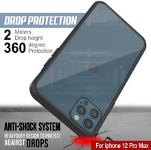 Load image into Gallery viewer, iPhone 12 Pro Max Case Punkcase® LUCID 2.0 Clear Series Series w/ PUNK SHIELD Screen Protector | Ultra Fit
