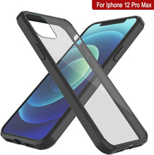 Load image into Gallery viewer, iPhone 12 Pro Max Case Punkcase® LUCID 2.0 Clear Series Series w/ PUNK SHIELD Screen Protector | Ultra Fit
