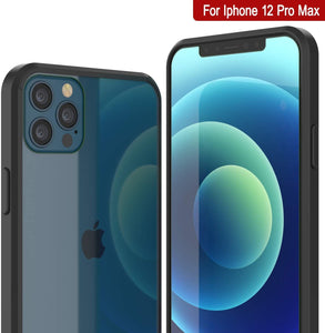 iPhone 12 Pro Max Case Punkcase® LUCID 2.0 Clear Series Series w/ PUNK SHIELD Screen Protector | Ultra Fit