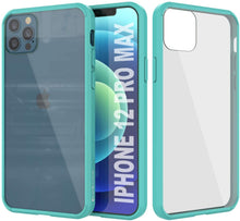 Load image into Gallery viewer, iPhone 12 Pro Max Case Punkcase® LUCID 2.0 Teal Series w/ PUNK SHIELD Screen Protector | Ultra Fit
