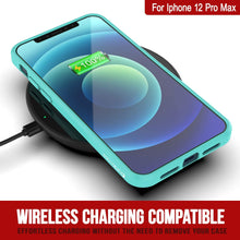 Load image into Gallery viewer, iPhone 13 Pro Max Case Punkcase® LUCID 2.0 Teal Series w/ PUNK SHIELD Screen Protector | Ultra Fit
