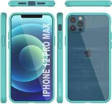 Load image into Gallery viewer, iPhone 13 Pro Max Case Punkcase® LUCID 2.0 Teal Series w/ PUNK SHIELD Screen Protector | Ultra Fit
