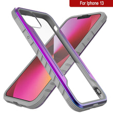 Load image into Gallery viewer, Punkcase iPhone 14 Ravenger MAG Defense Case Protective Military Grade Multilayer Cover [Rainbow]
