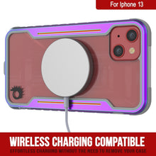 Load image into Gallery viewer, Punkcase iPhone 14 Ravenger MAG Defense Case Protective Military Grade Multilayer Cover [Rainbow]
