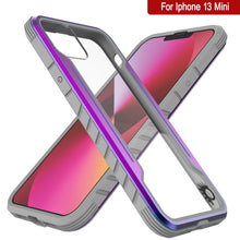 Load image into Gallery viewer, Punkcase iPhone 13 Mini Ravenger Case Protective Military Grade Multilayer Cover [Rainbow]
