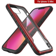 Load image into Gallery viewer, Punkcase iPhone 14 Plus Ravenger MAG Defense Case Protective Military Grade Multilayer Cover [Red]
