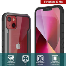 Load image into Gallery viewer, Punkcase iPhone 14 Plus Ravenger MAG Defense Case Protective Military Grade Multilayer Cover [Grey-Black]
