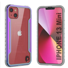 Load image into Gallery viewer, Punkcase iPhone 13 Mini Ravenger Case Protective Military Grade Multilayer Cover [Rainbow]
