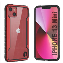 Load image into Gallery viewer, Punkcase iPhone 14 Plus Ravenger MAG Defense Case Protective Military Grade Multilayer Cover [Red]
