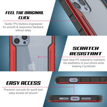 Load image into Gallery viewer, Punkcase iPhone 14 Pro Ravenger MAG Defense Case Protective Military Grade Multilayer Cover [Rainbow]
