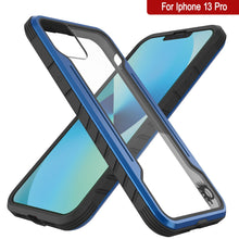 Load image into Gallery viewer, Punkcase iPhone 13 Pro Ravenger Case Protective Military Grade Multilayer Cover [Navy Blue]
