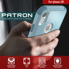 Load image into Gallery viewer, Punkcase for iPhone XR Belt Clip Multilayer Holster Case [Patron Series] [Mint]
