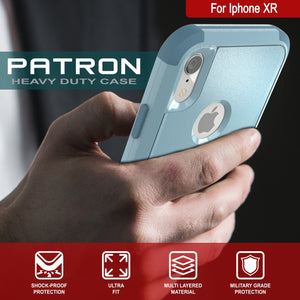 Punkcase for iPhone XR Belt Clip Multilayer Holster Case [Patron Series] [Mint]