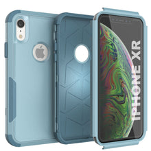 Load image into Gallery viewer, Punkcase for iPhone XR Belt Clip Multilayer Holster Case [Patron Series] [Mint]
