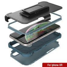 Load image into Gallery viewer, Punkcase for iPhone XR Belt Clip Multilayer Holster Case [Patron Series] [Mint]
