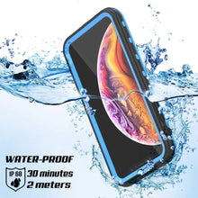 Load image into Gallery viewer, iPhone XR Waterproof Case, Punkcase [KickStud Series] Armor Cover [Light-Blue]
