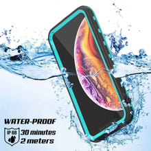 Load image into Gallery viewer, iPhone XR Waterproof Case, Punkcase [KickStud Series] Armor Cover [Teal]
