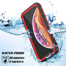 Load image into Gallery viewer, iPhone XR Waterproof Case, Punkcase [KickStud Series] Armor Cover [Red]
