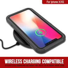 Load image into Gallery viewer, Punkcase for iPhone XS Belt Clip Multilayer Holster Case [Patron Series] [Black]
