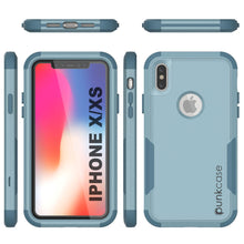 Load image into Gallery viewer, Punkcase for iPhone X Belt Clip Multilayer Holster Case [Patron Series] [Mint]
