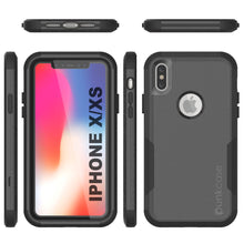 Load image into Gallery viewer, Punkcase for iPhone XS Belt Clip Multilayer Holster Case [Patron Series] [Black]
