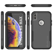 Load image into Gallery viewer, Punkcase for iPhone XS Max Belt Clip Multilayer Holster Case [Patron Series] [Black]
